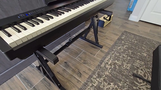 PYLE Keyboard Stand - Universal Heavy-Duty Z Style Piano Stand w